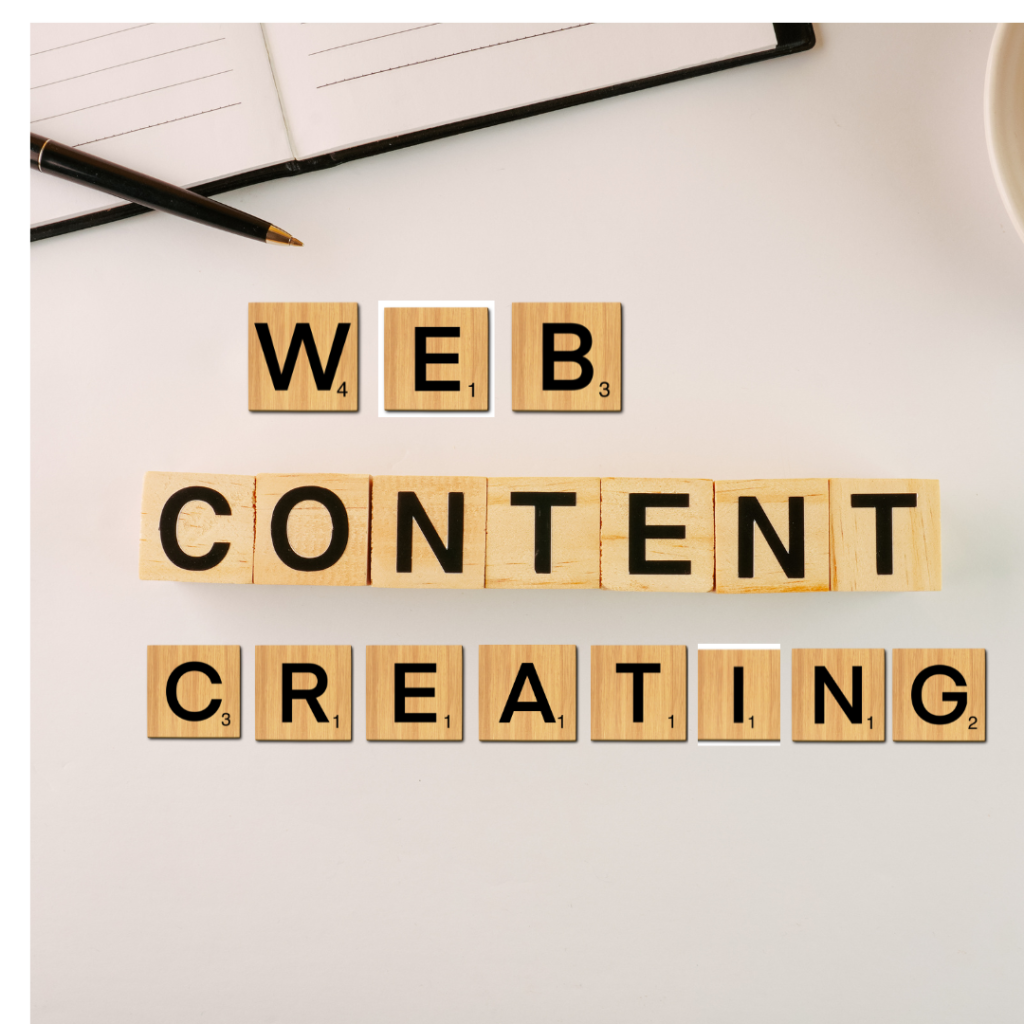 website content creating